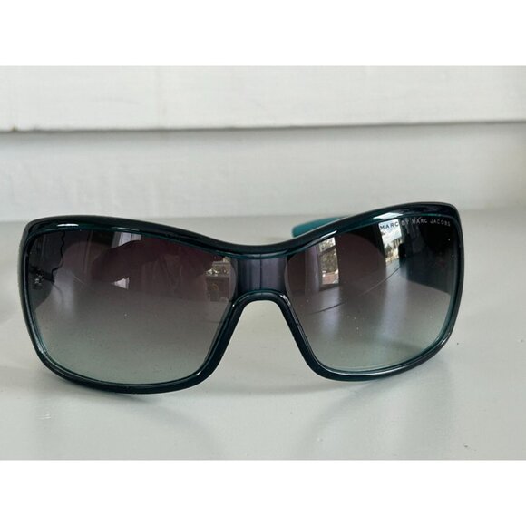 Marc Jacobs MMJ020/N/S Women's Teal Black Gradient Oversized Designer Sunglasses - Picture 3 of 16